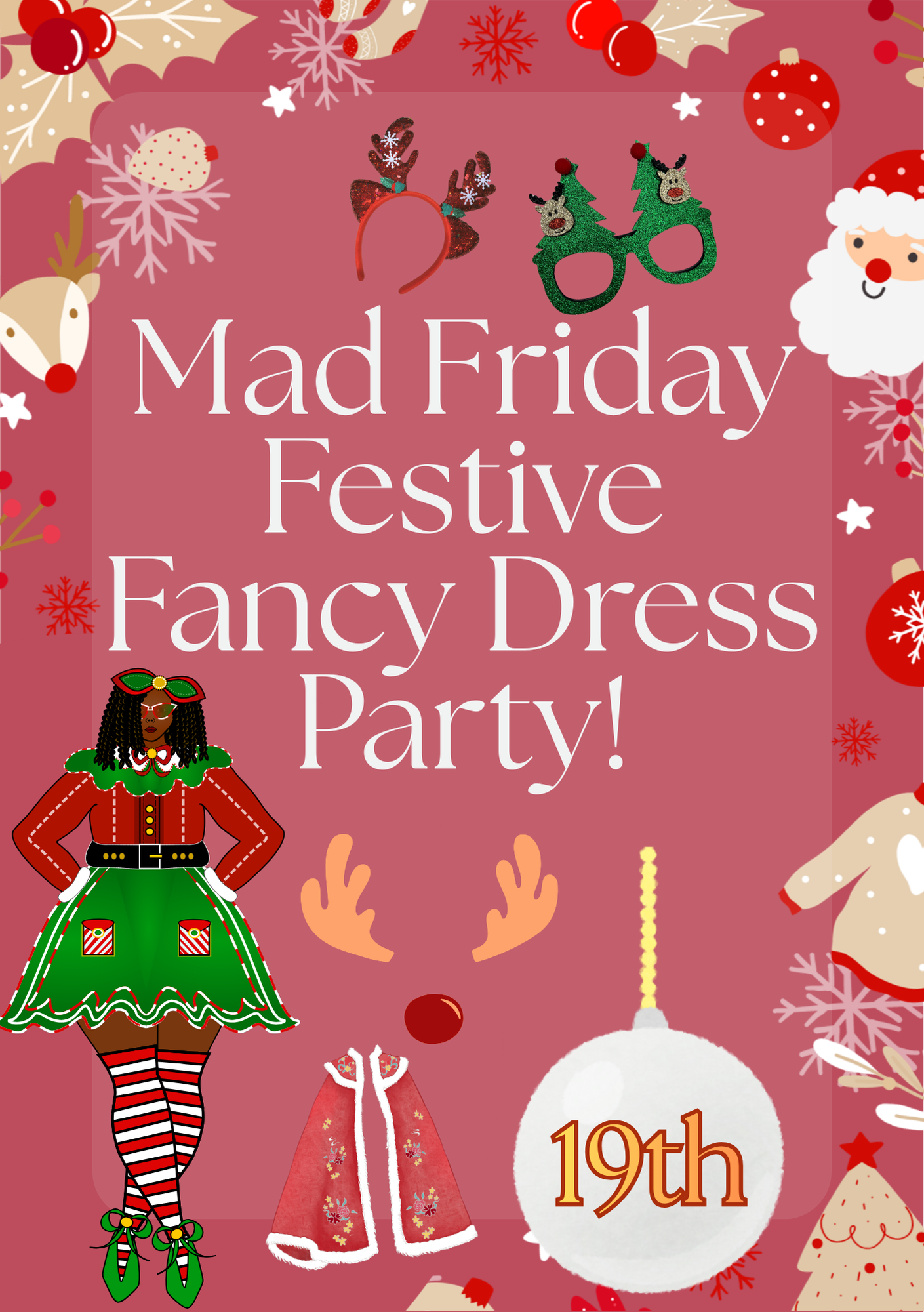 Mad Friday Festive Fancy Dress 🎉🎄