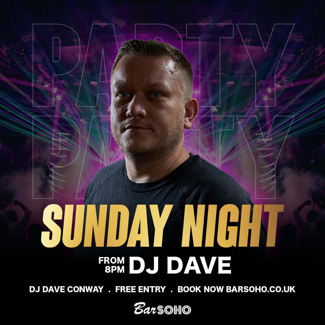 Sunday DJ Night with DJ Dave Conway