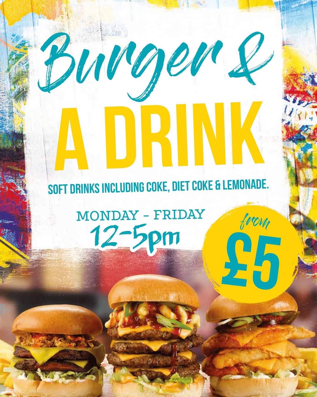 Burger and Drink