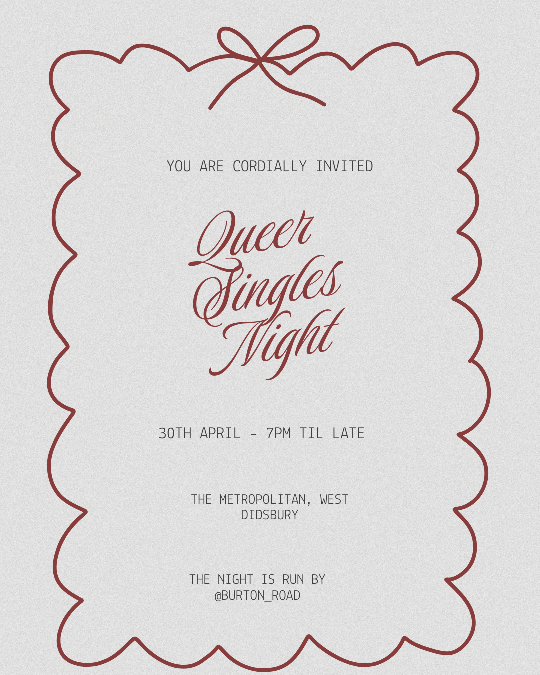 Queer Singles Night