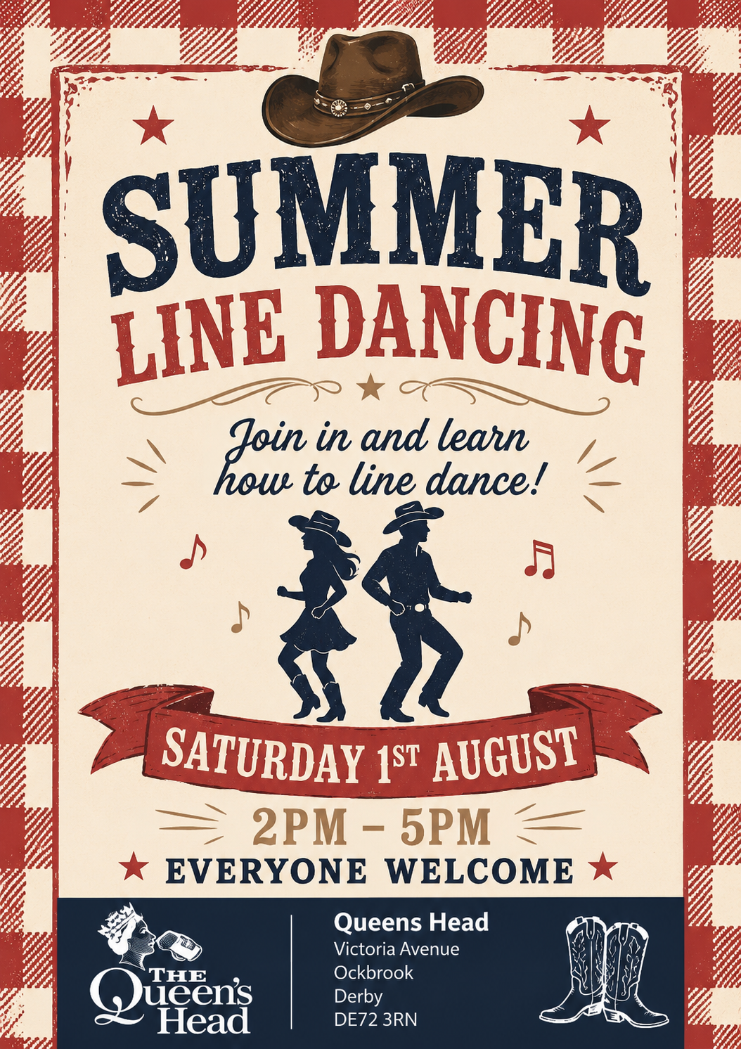 Line Dancing at The Queens Head