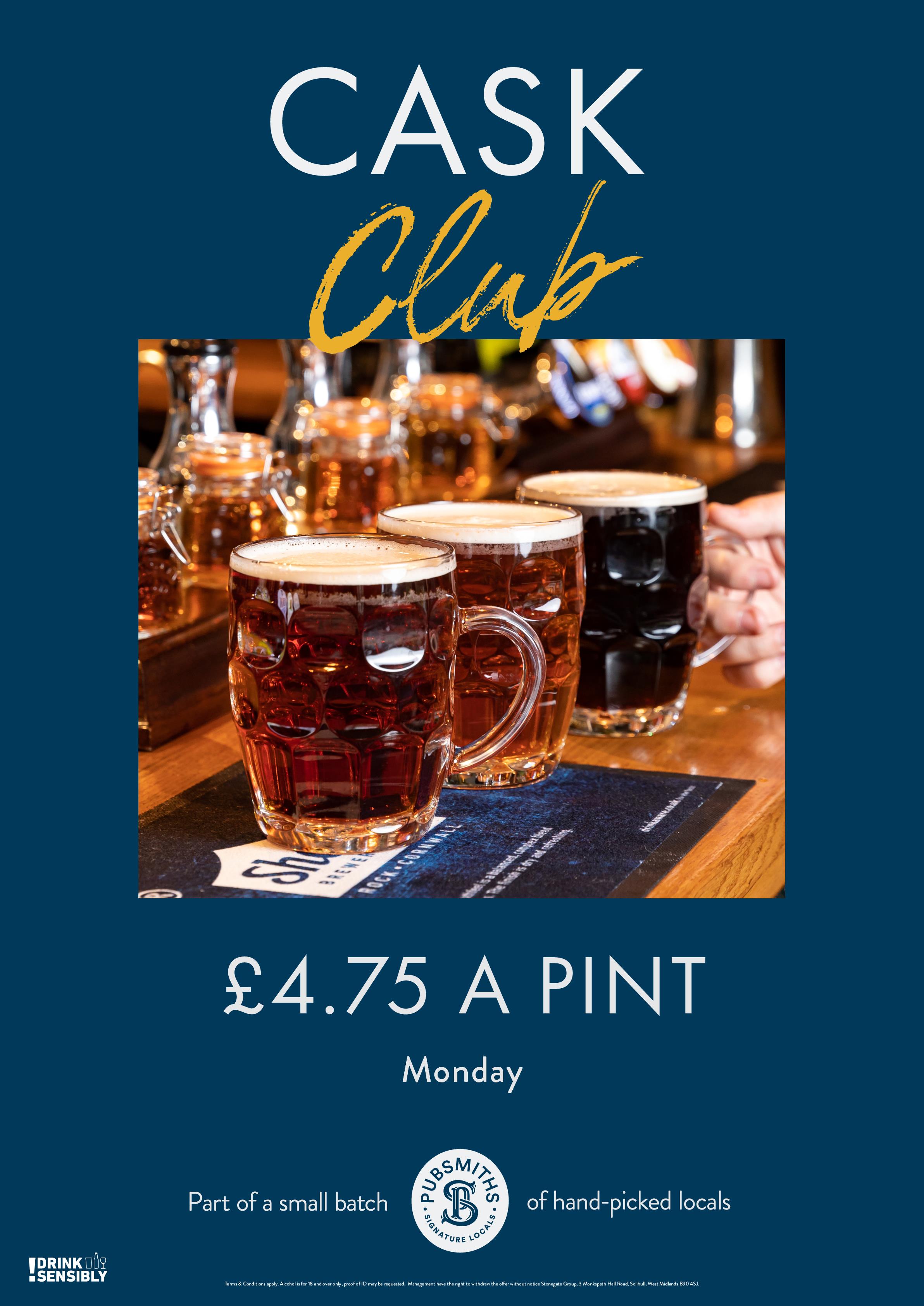 cask ale monday