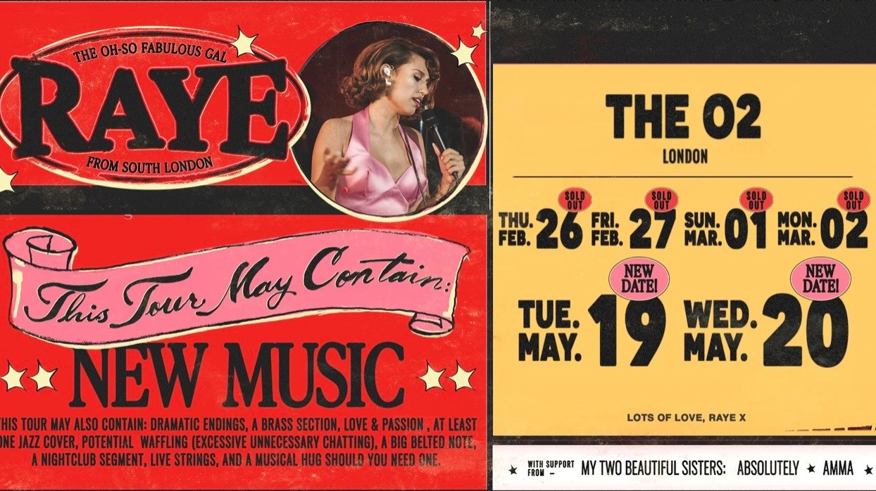 Raye pre and post party