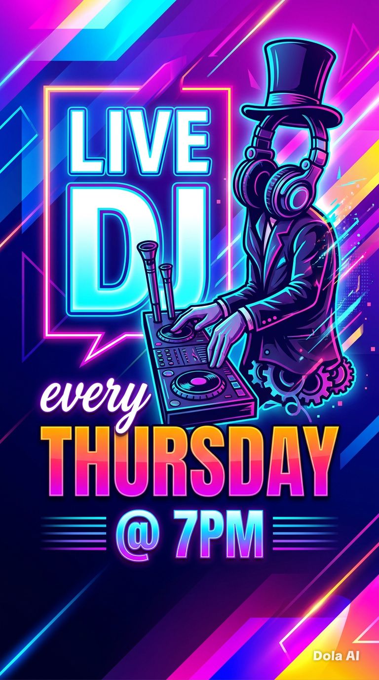 Live DJ in the City Every Thursday