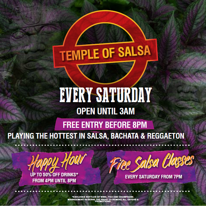 Temple of Salsa Saturdays