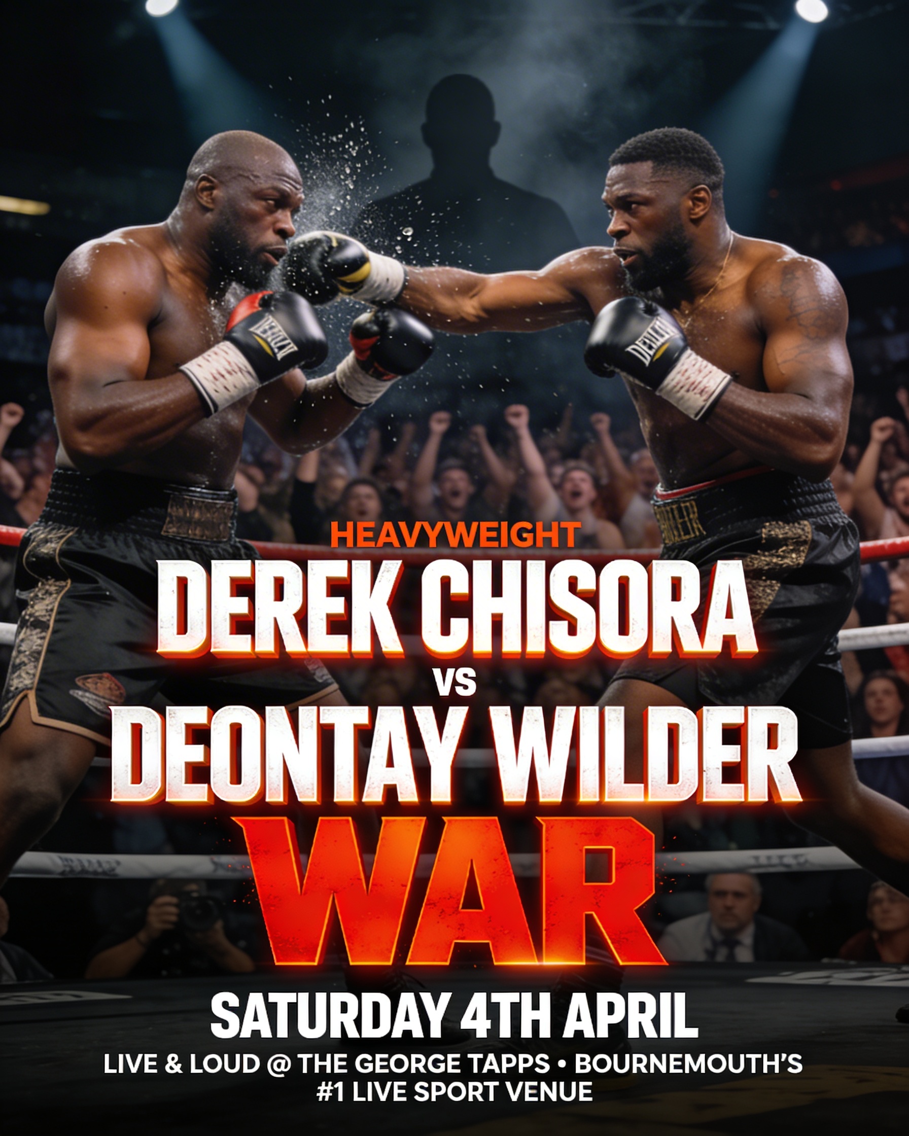 HeavyWeight Boxing Chisora V Wilder