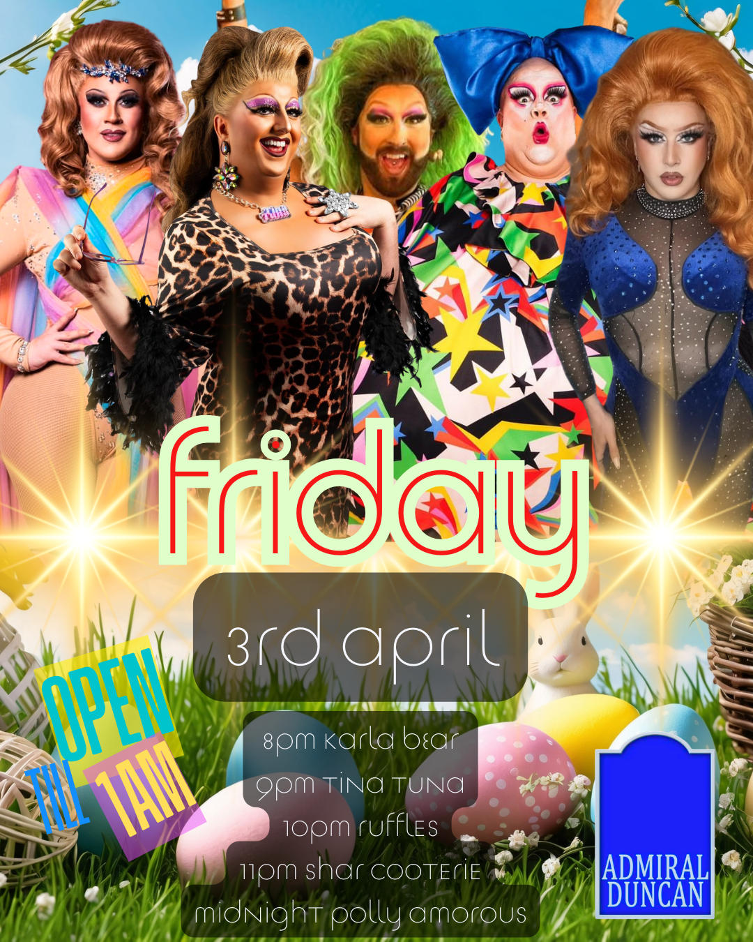 Easter Weekend Cabaret 