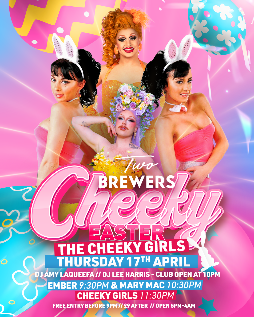 Cheeky Easter with The Cheeky Girls