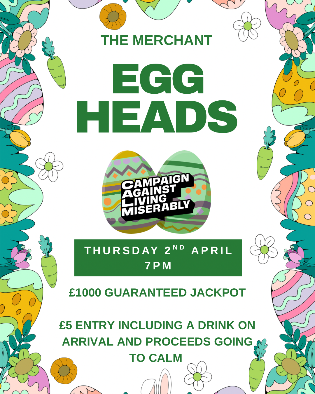 Egg Heads Quiz Night