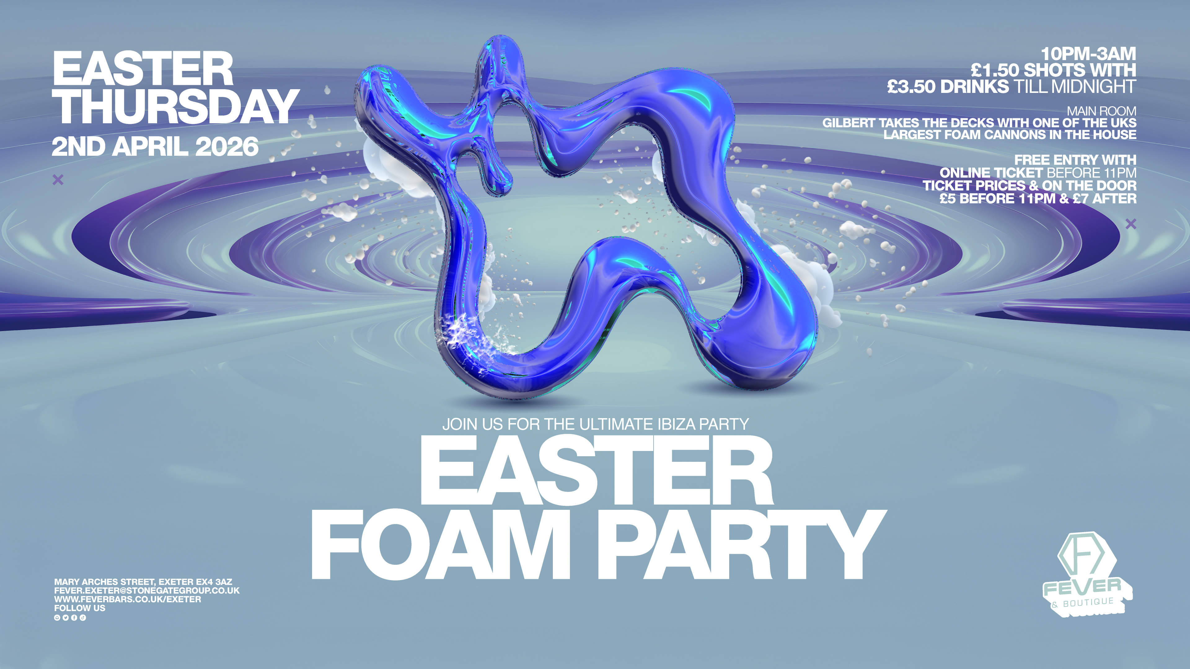 Easter THURSDAY FOAM PARTY