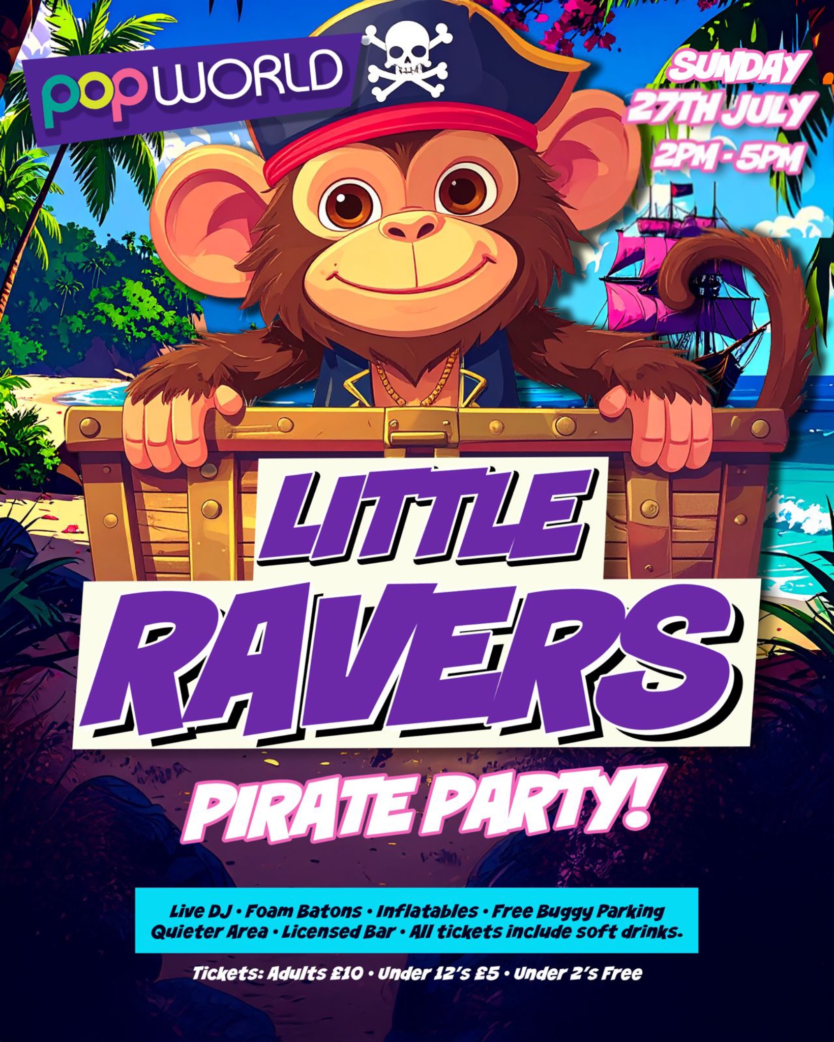 🏴☠️ Little Ravers - Pirate Edition