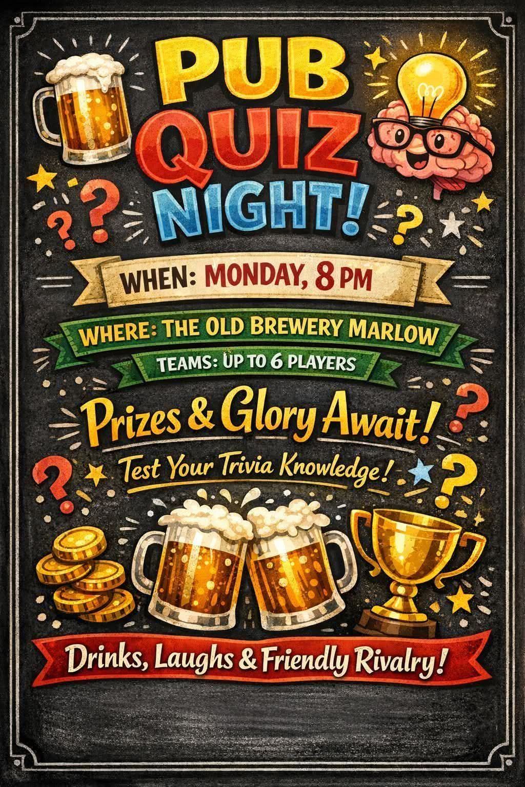 Monday Pub Quiz Night