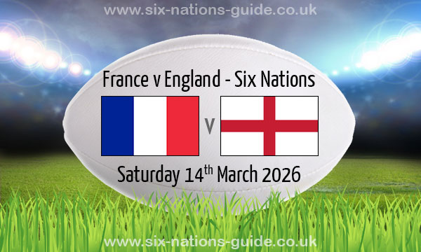 Six Nations: France vs England