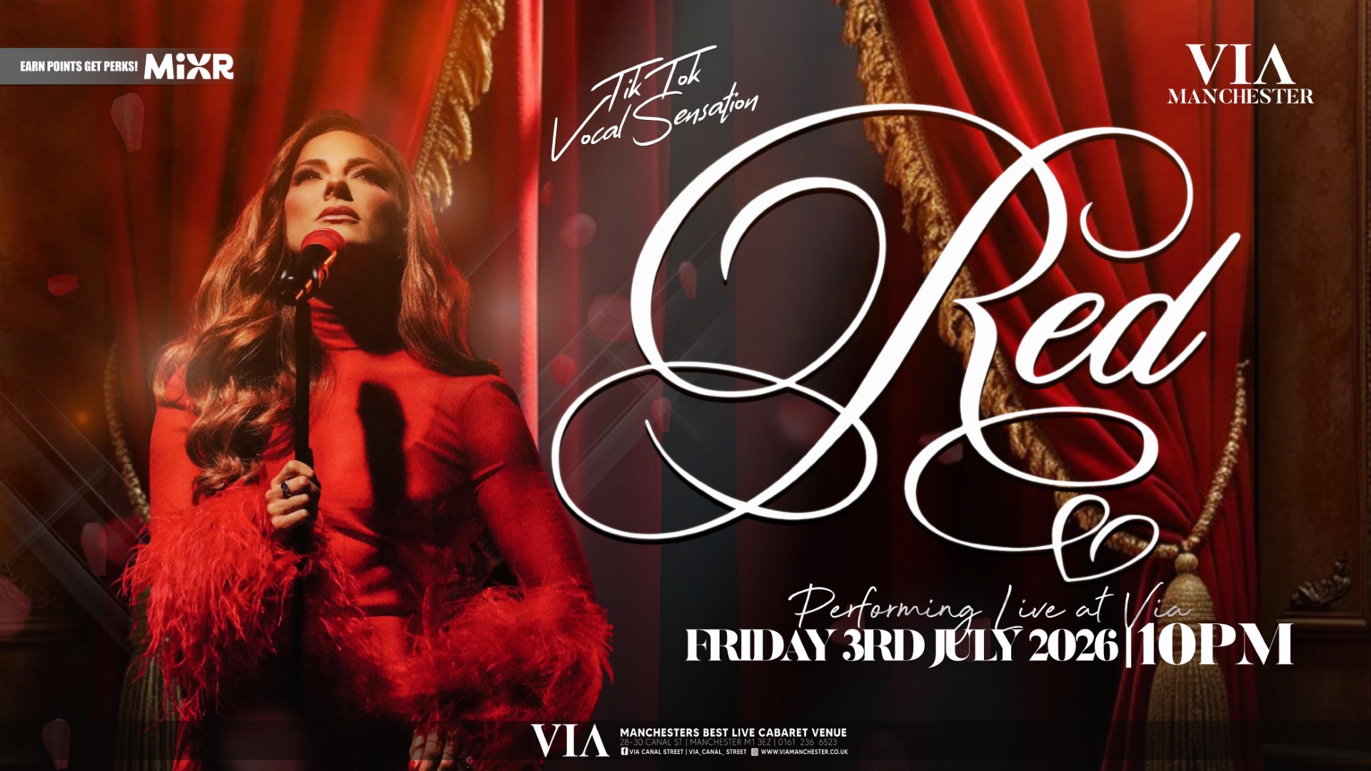Red at Via Manchester