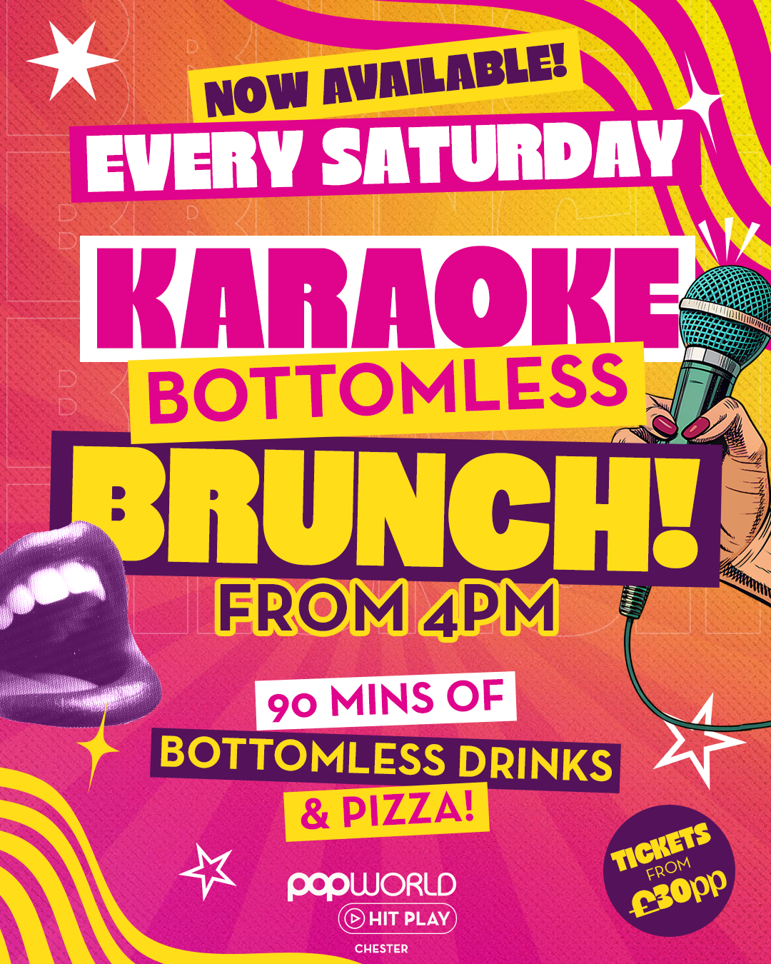 Karaoke Bottomless Brunch