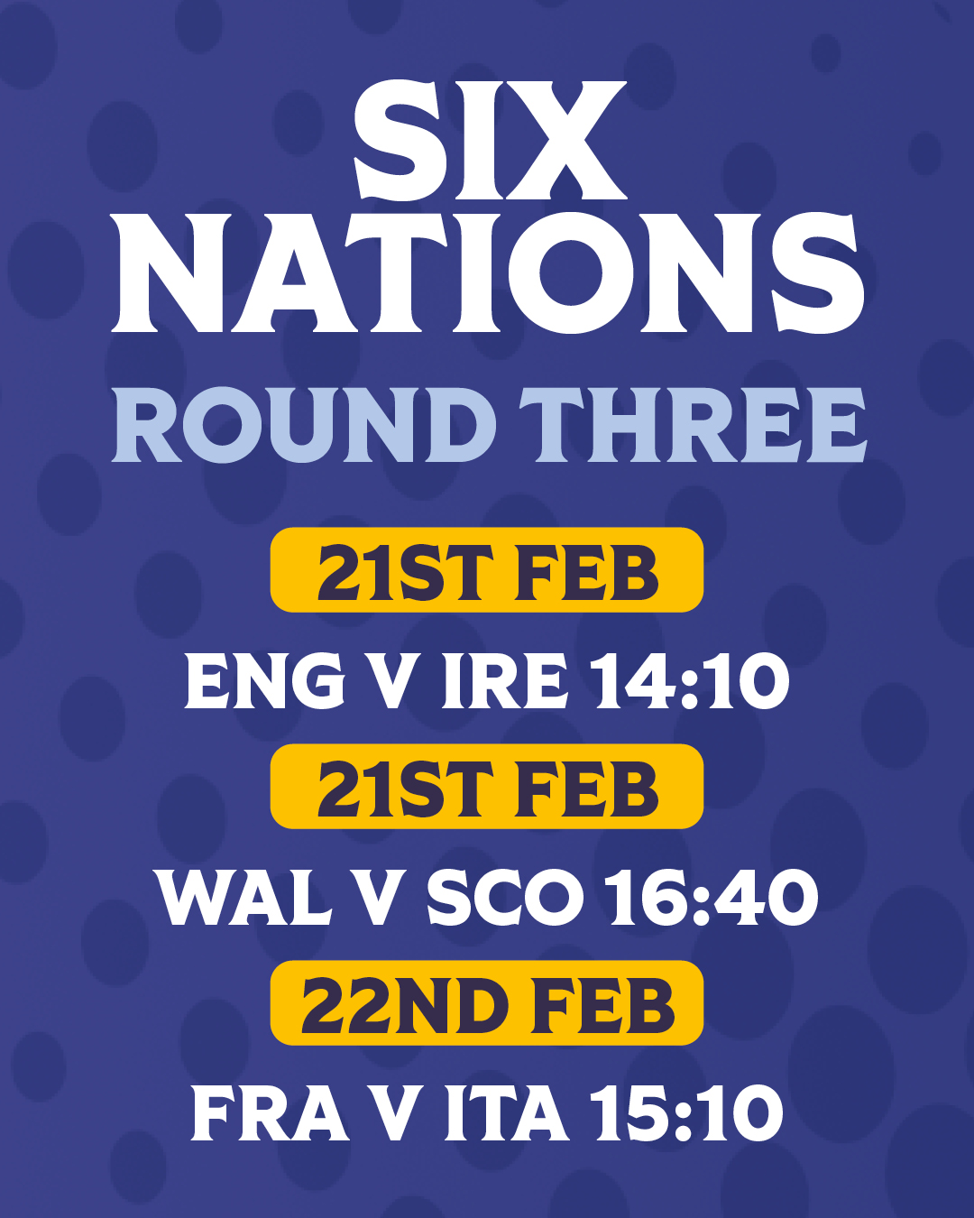 6 Nations - England v Ireland 