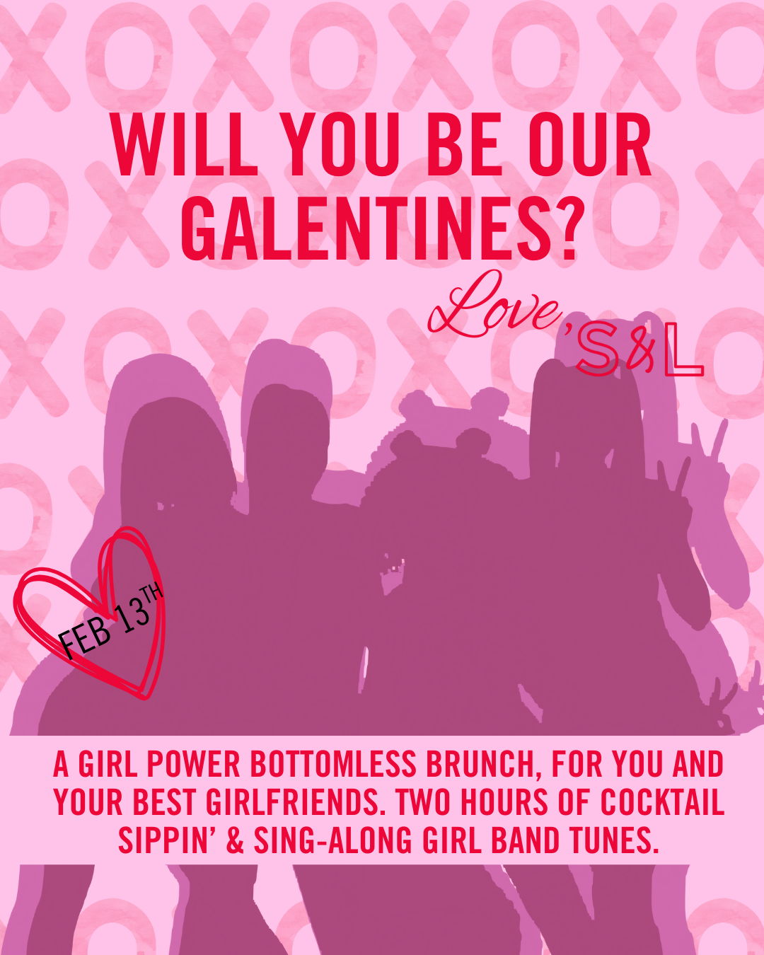 Galentines Girl-Power Brunch