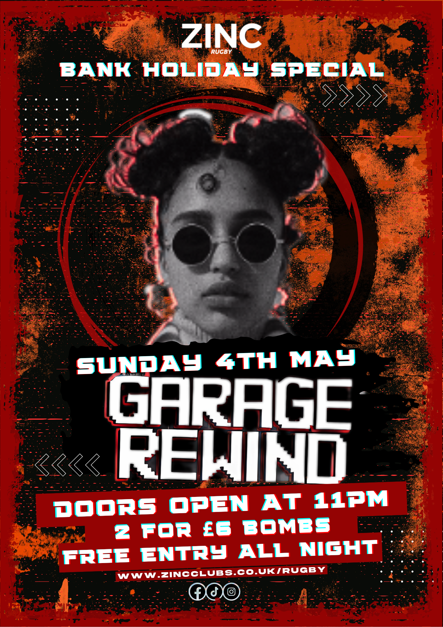 Garage Rewind Bank Holiday Sunday