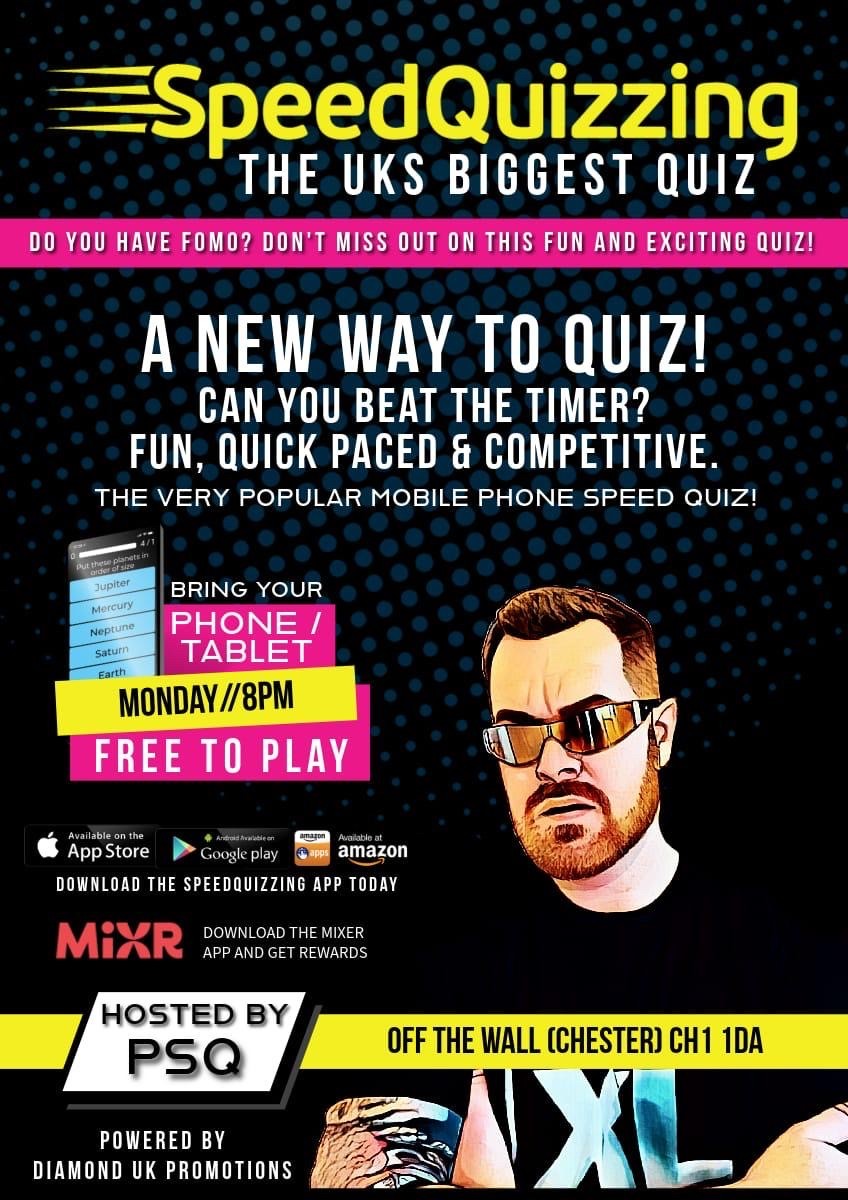 Speedquizzing Mondays