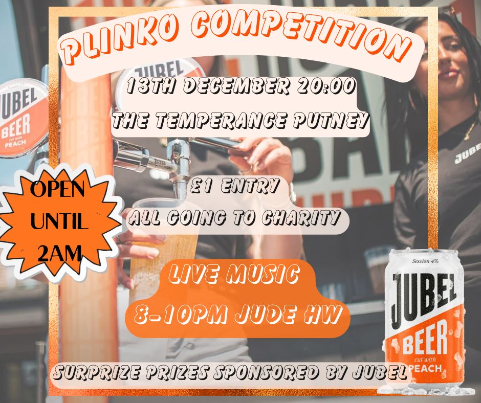 Plinko Games Night with Live Music