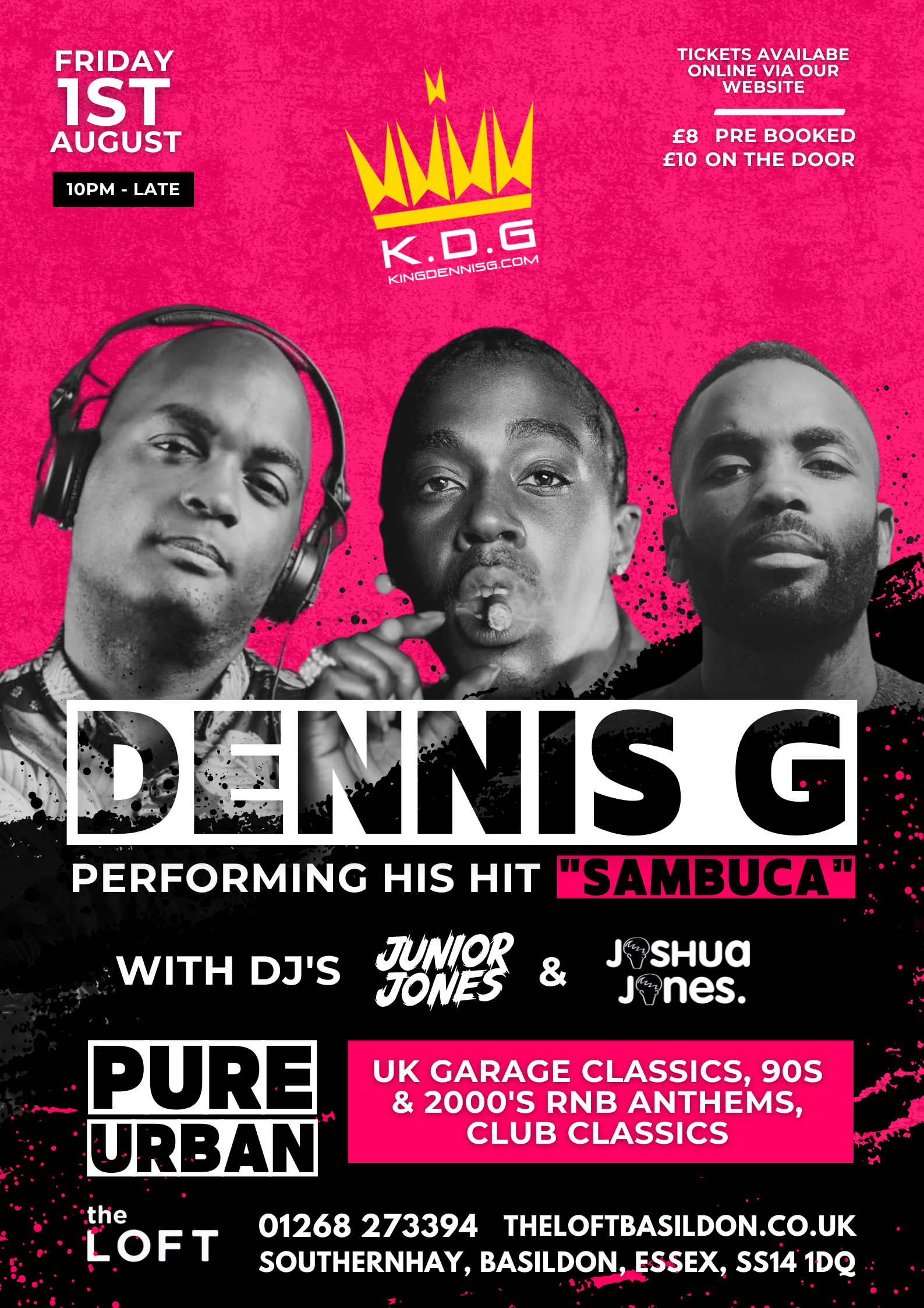 Dennis G performing ''sambuca''