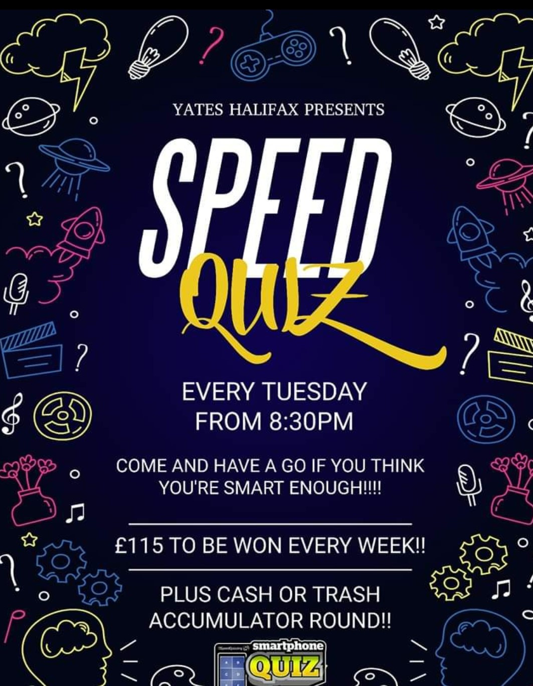 Tuesday Night Speed Quiz
