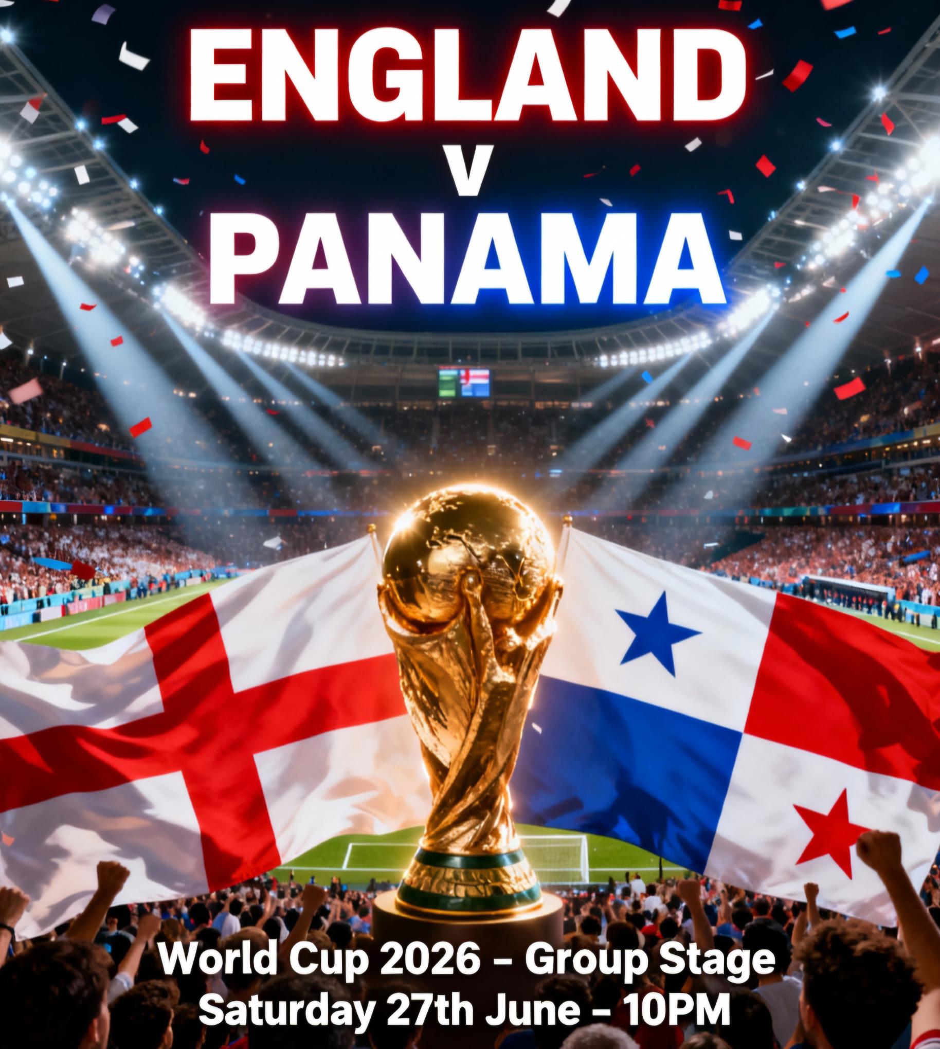 England v Panama