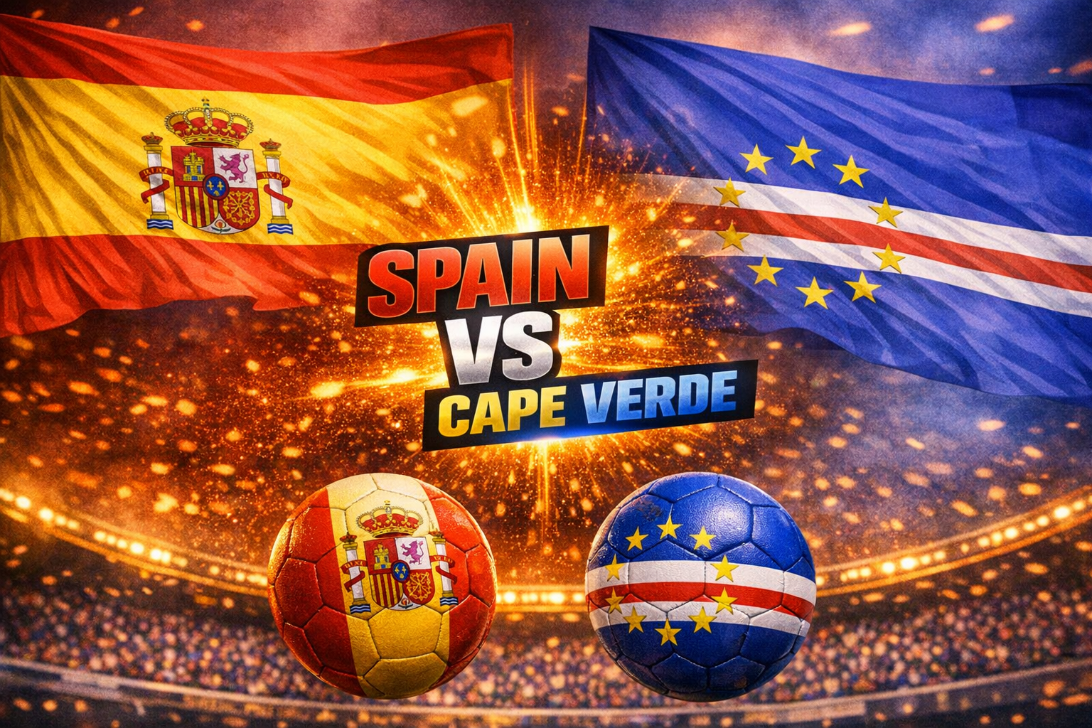 Spain vs Cape Verde