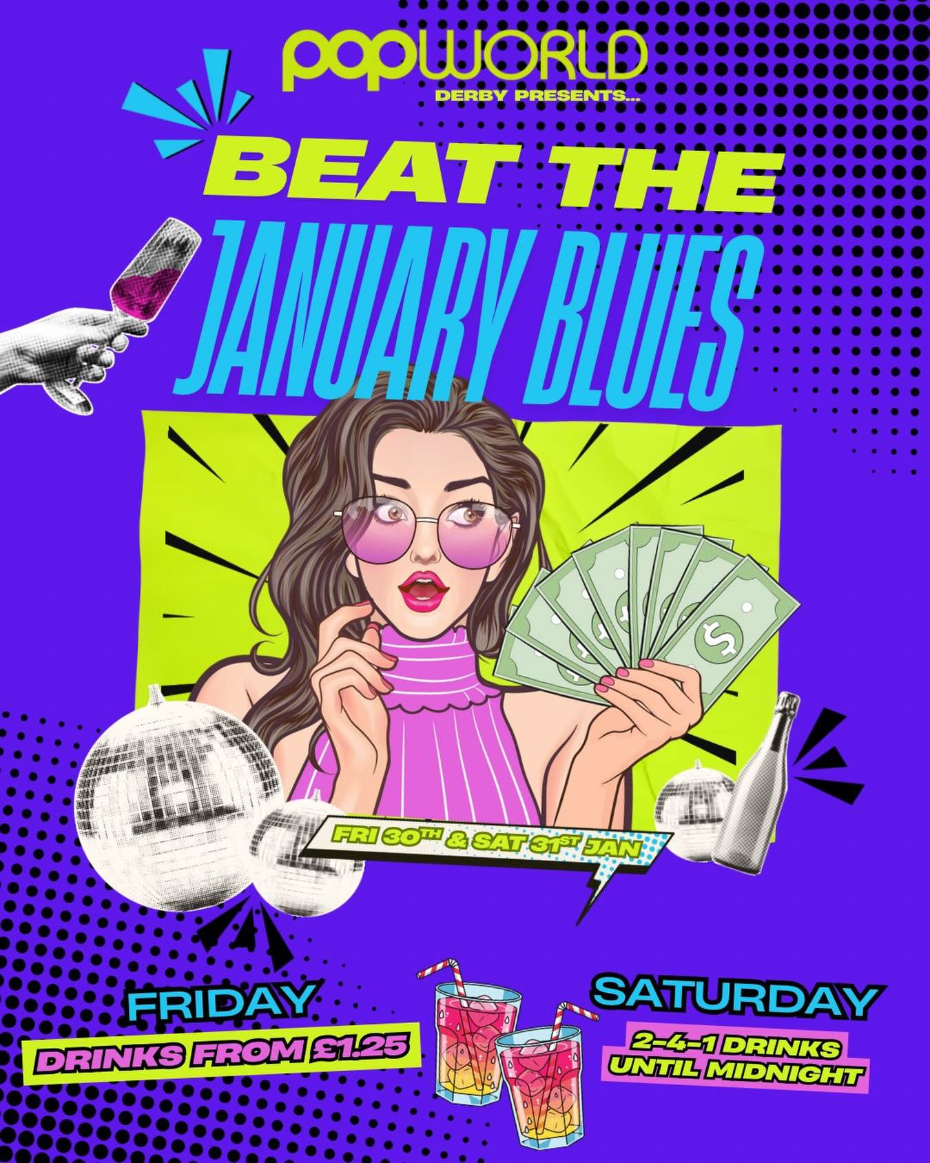 BEAT THE JANUARY BLUES