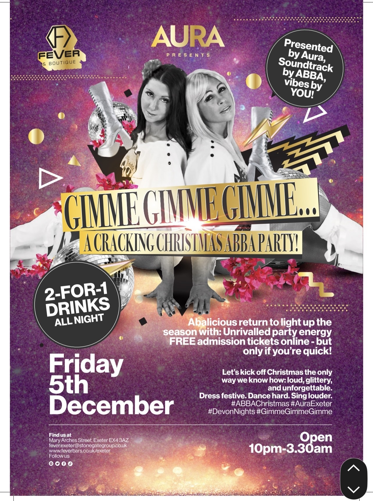 Gimme Gimme Gimme and ABBA XMAS