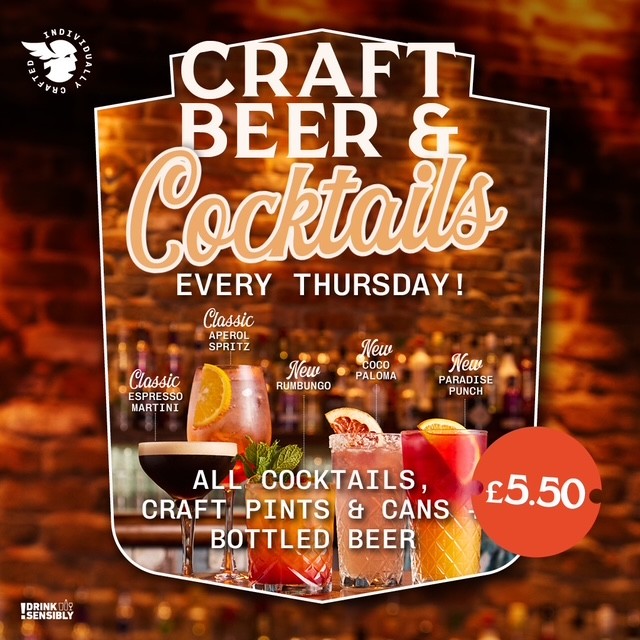 CRAFT AND COCKTAILS