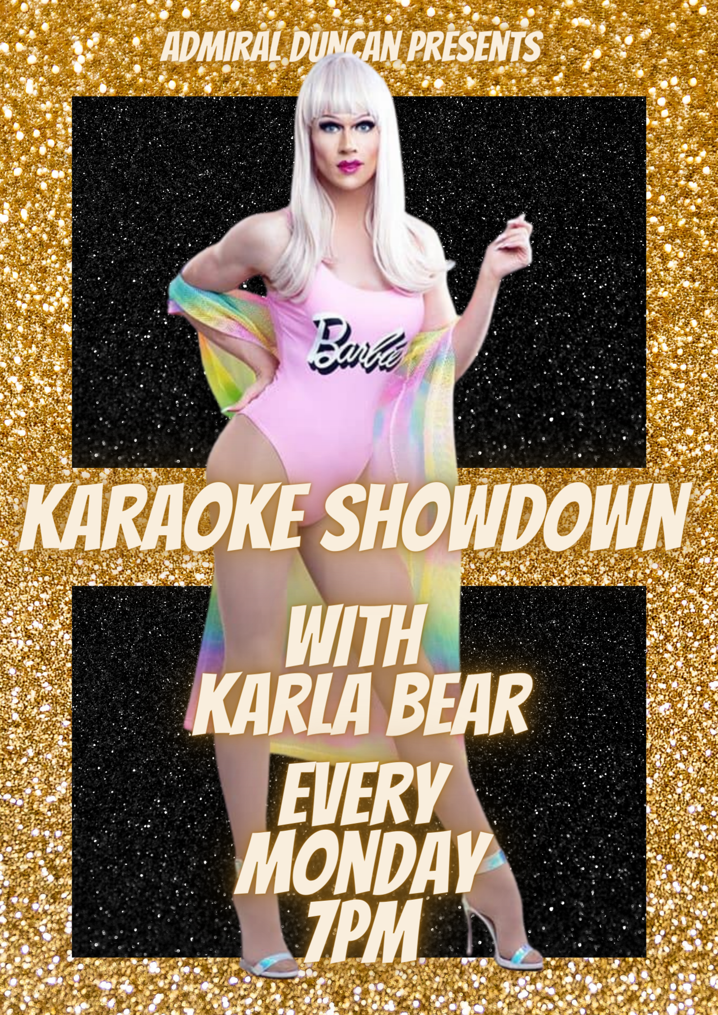 Karaoke Showdown with Karla Bear every Monday from 7pm