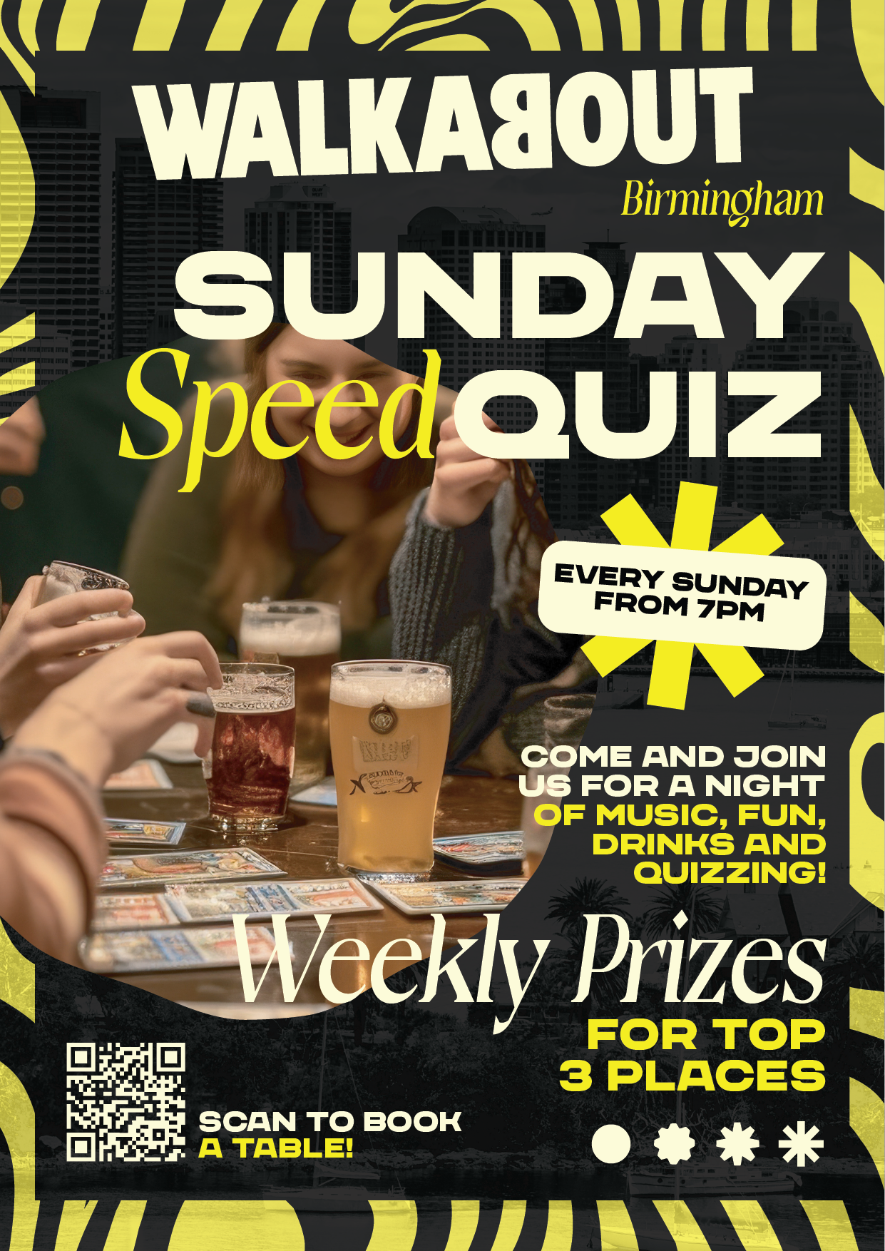 Walkabouts Big Sunday Speed Quiz