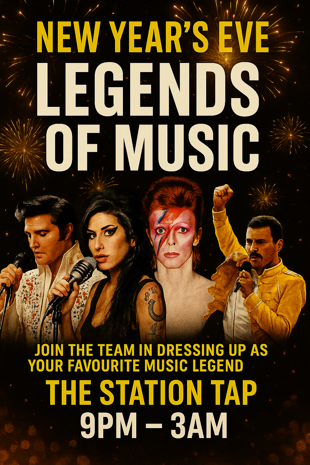 Legends of Music New Years Eve Part