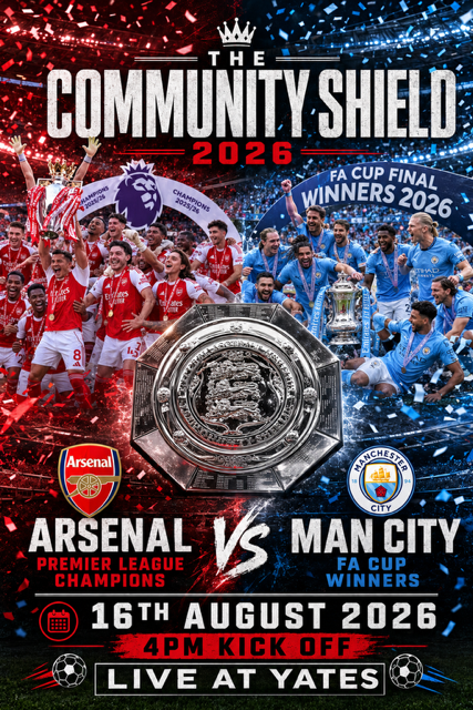 Community Shield LIVE!