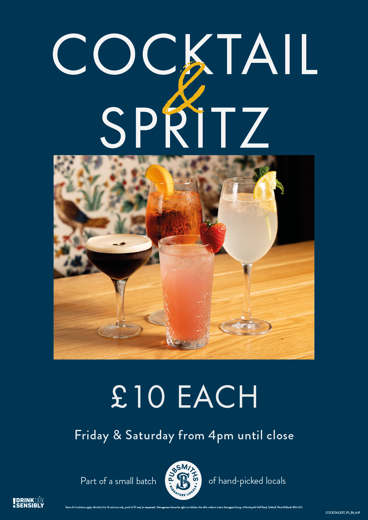 cocktail and spritz