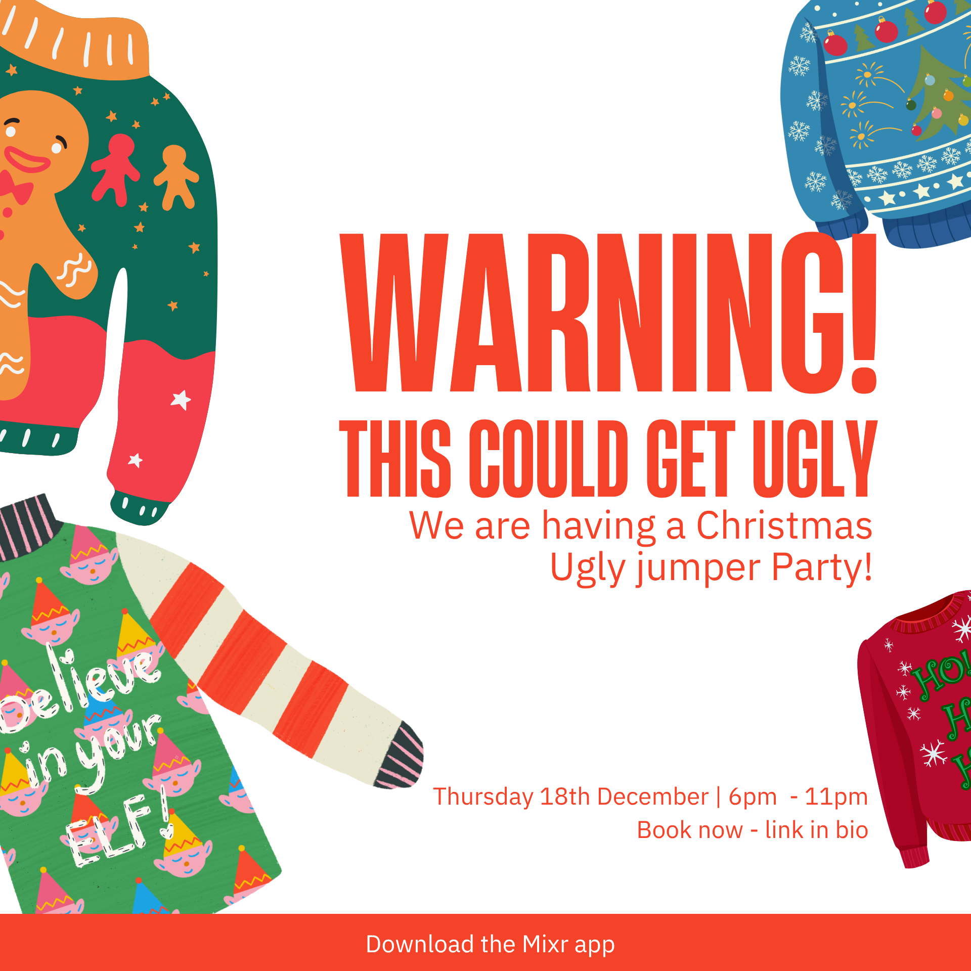 Christmas Jumper party