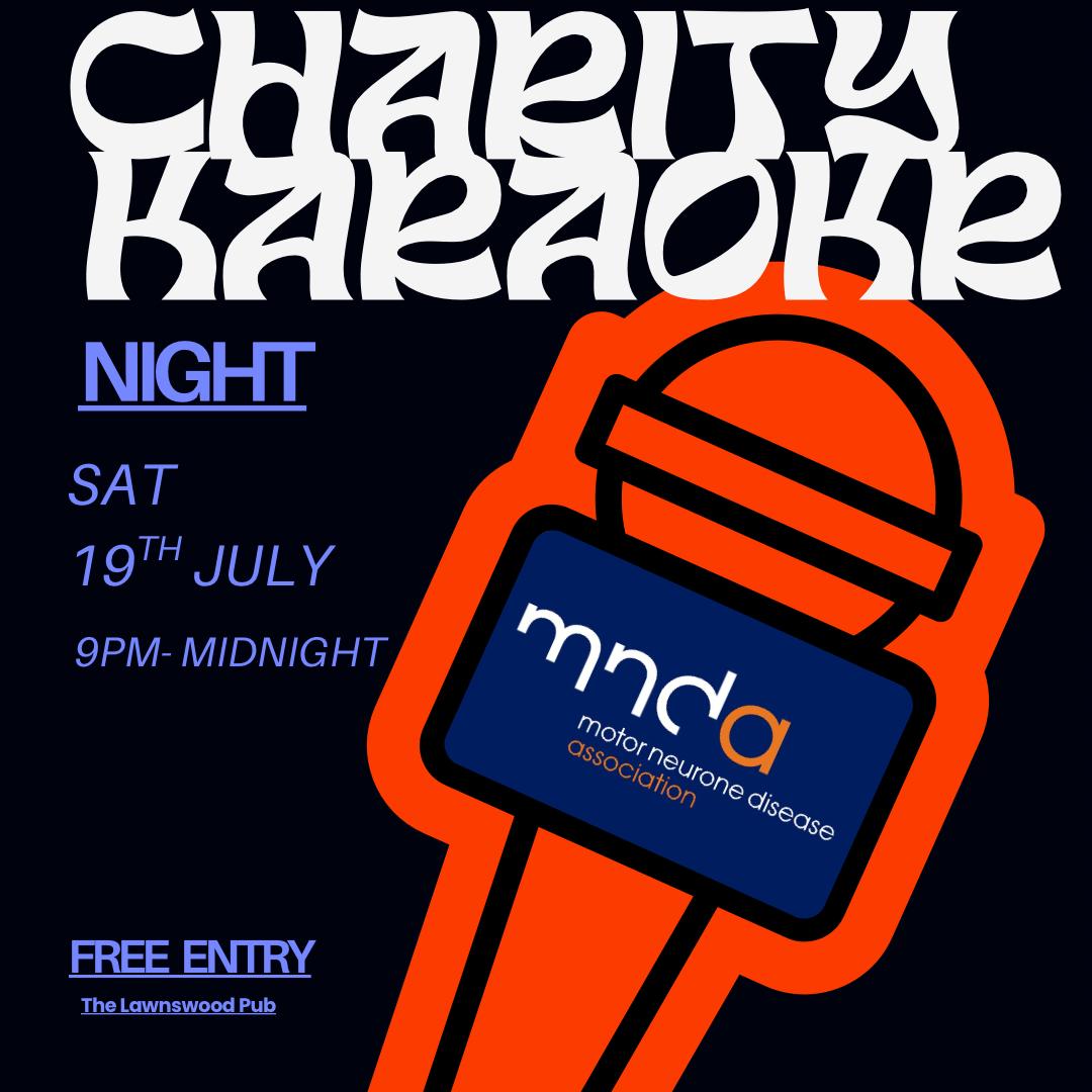MNDA charity Karaoke night 
