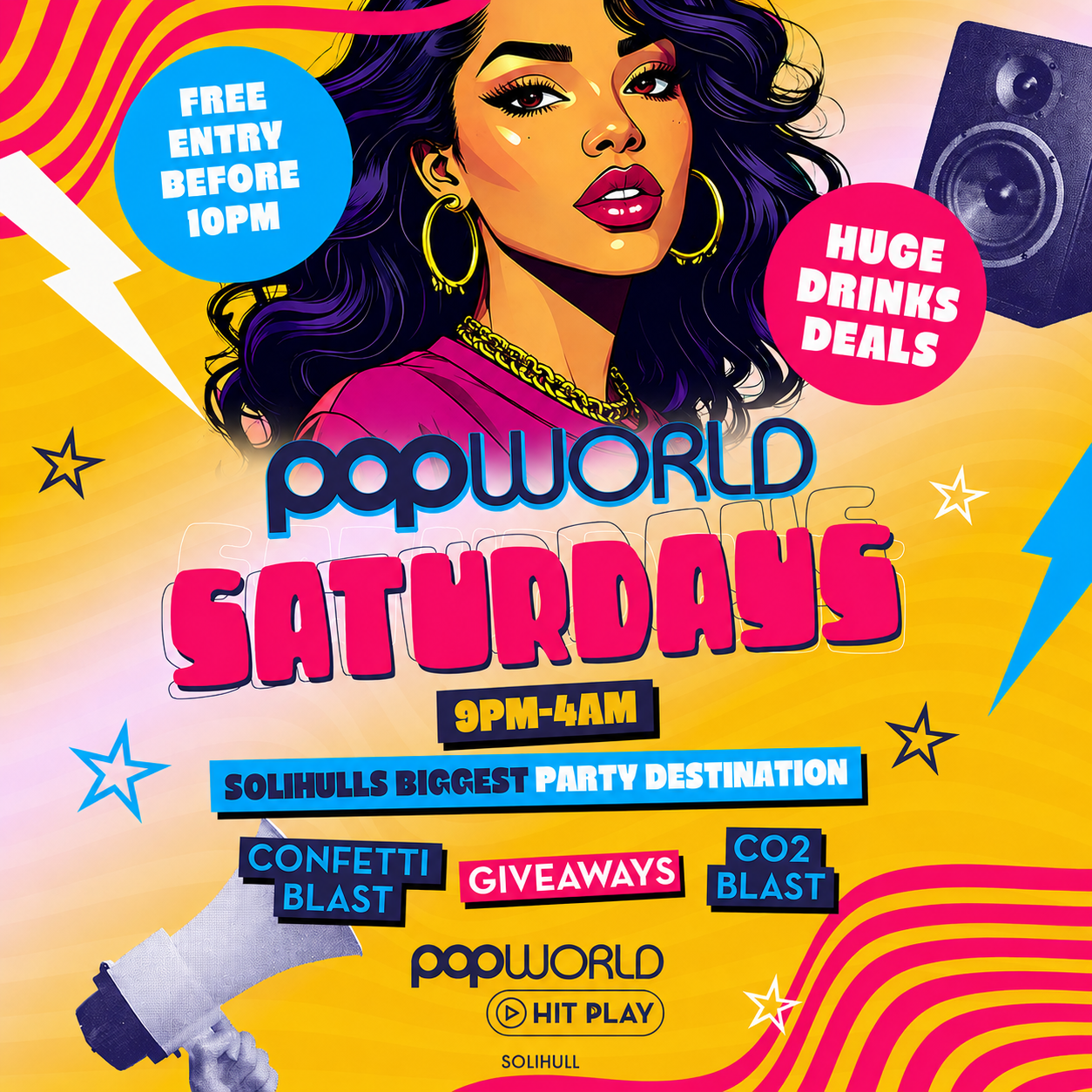 Popworld Saturdays