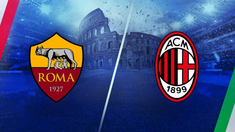 Roma vs Ac Milan Serie A