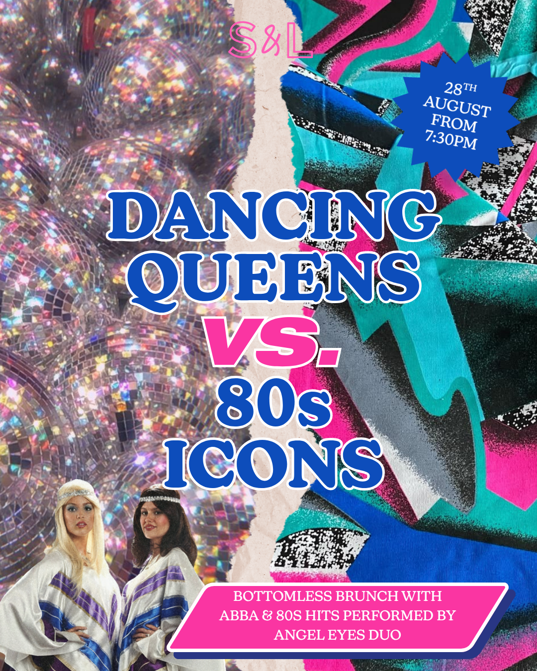 Dancing Queens vs 80s Icons 