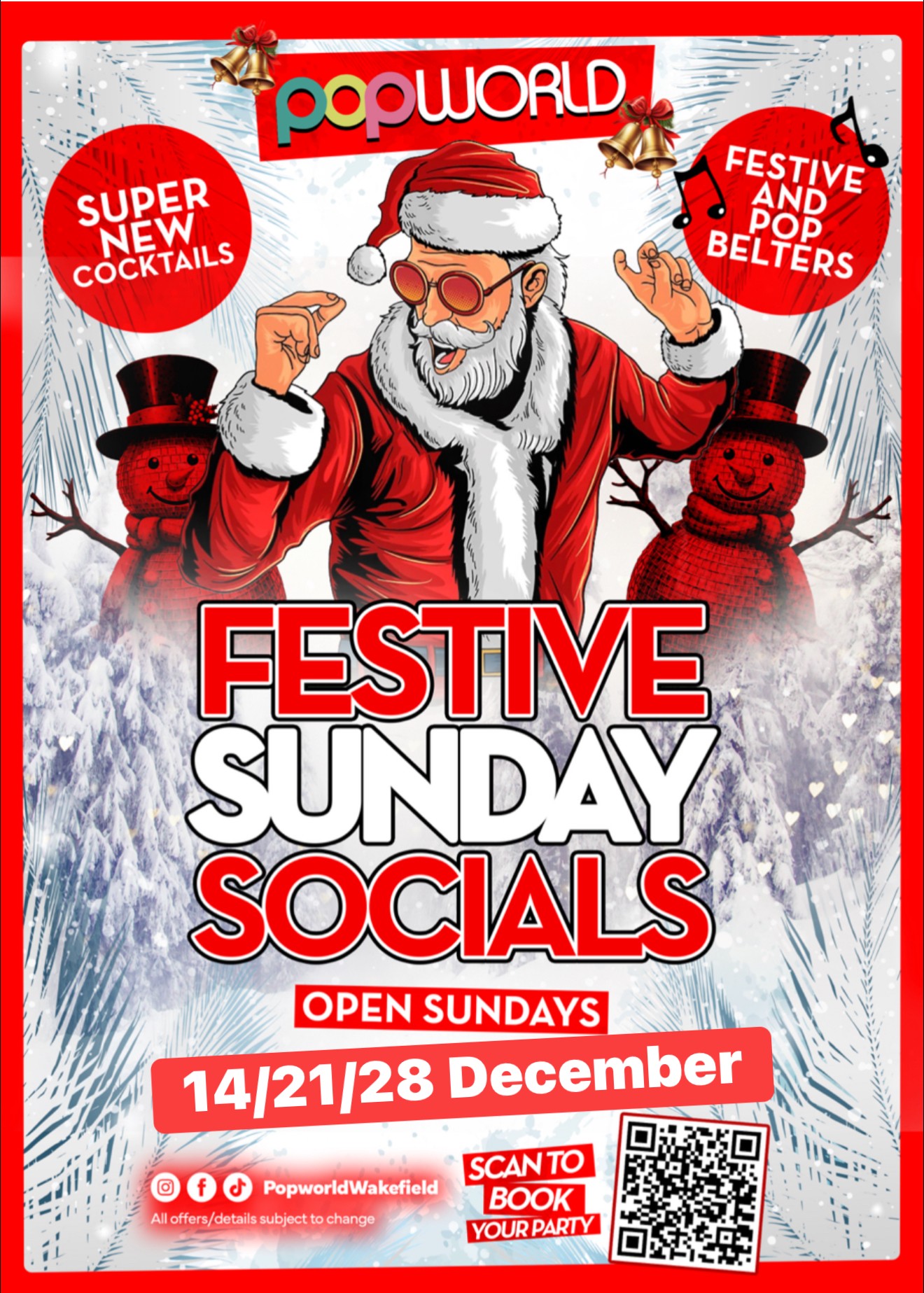POPworld Festive Sundays 