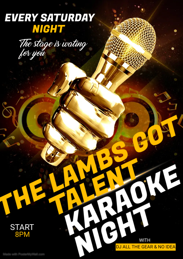 Karaoke Night, Sat 4th Nov The Lamb Edmonton