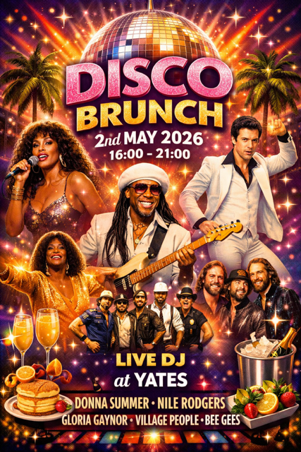 Themed Disco brunch May 