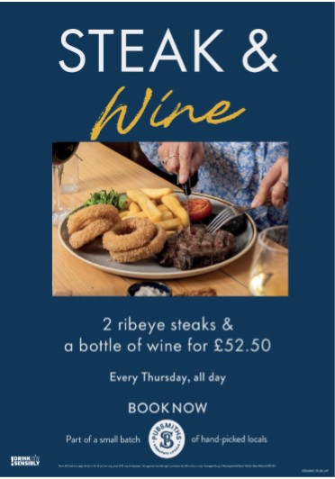 Steaak & Wine Thursday