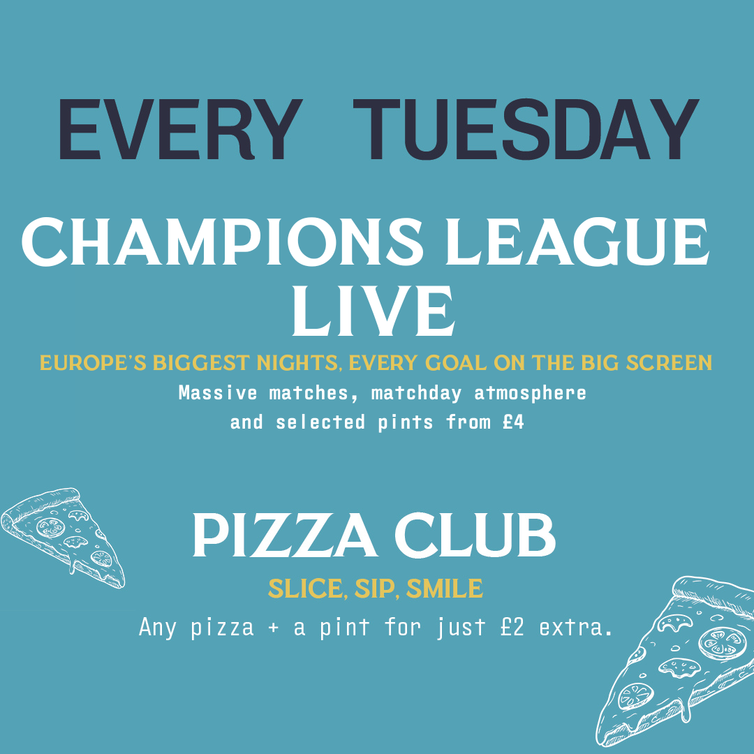 Champions League Live | Pizza Club