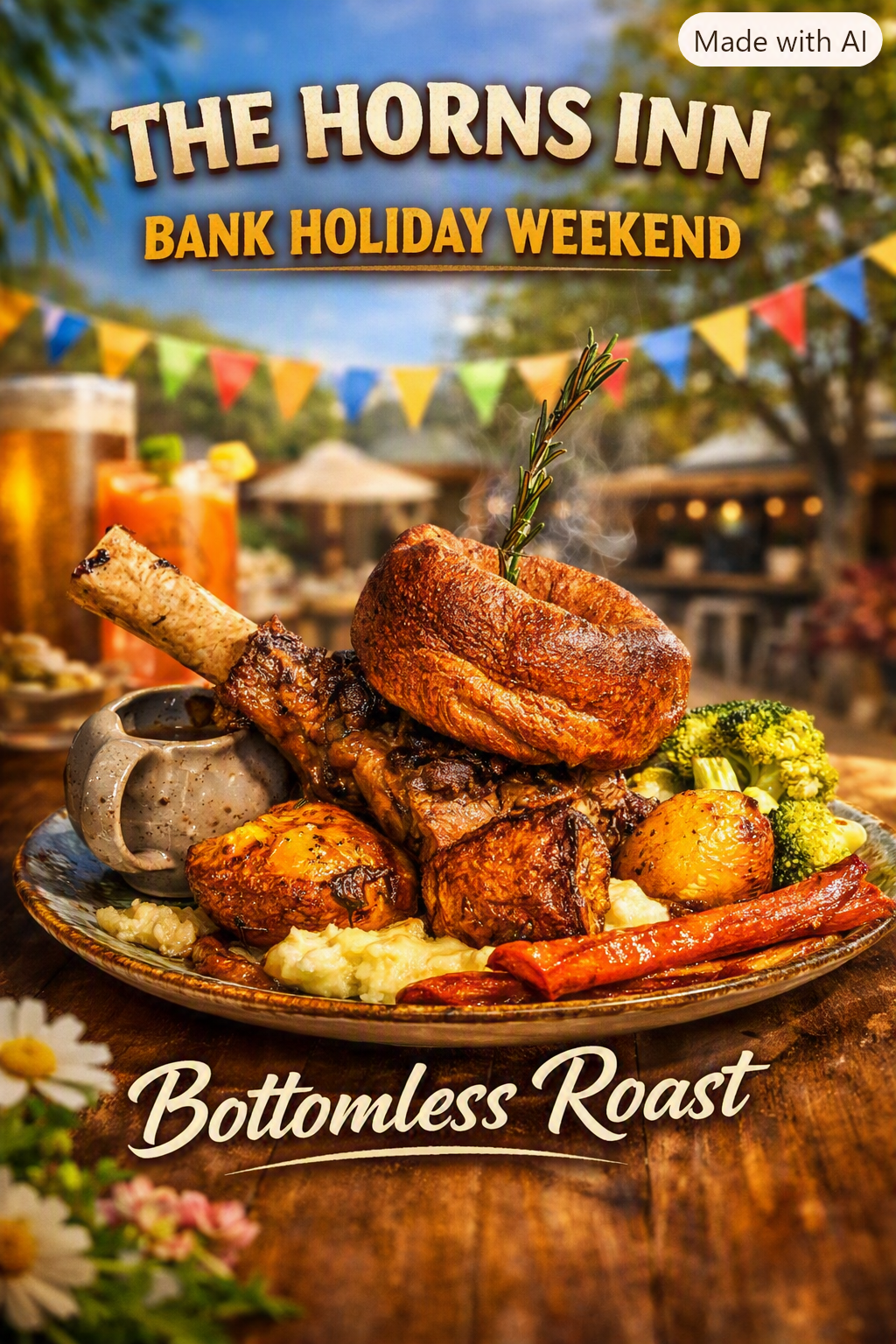 Bottomless Sunday Roast