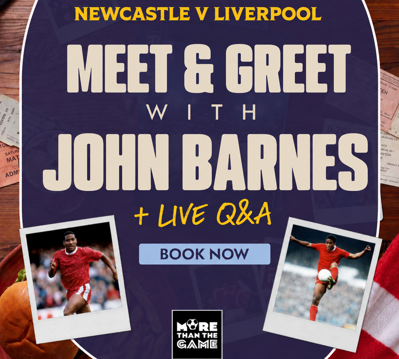 John Barnes Q&A FREE ENTRY