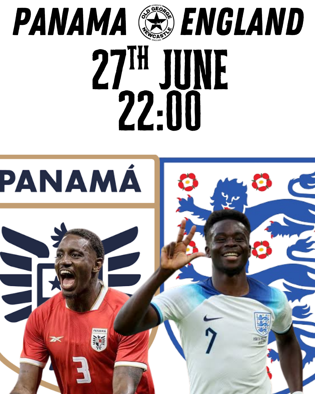 England V Panama