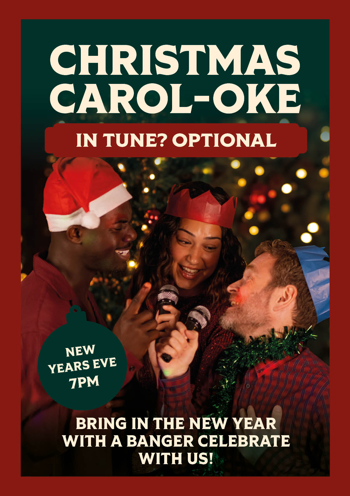 New years eve Disco Karoke